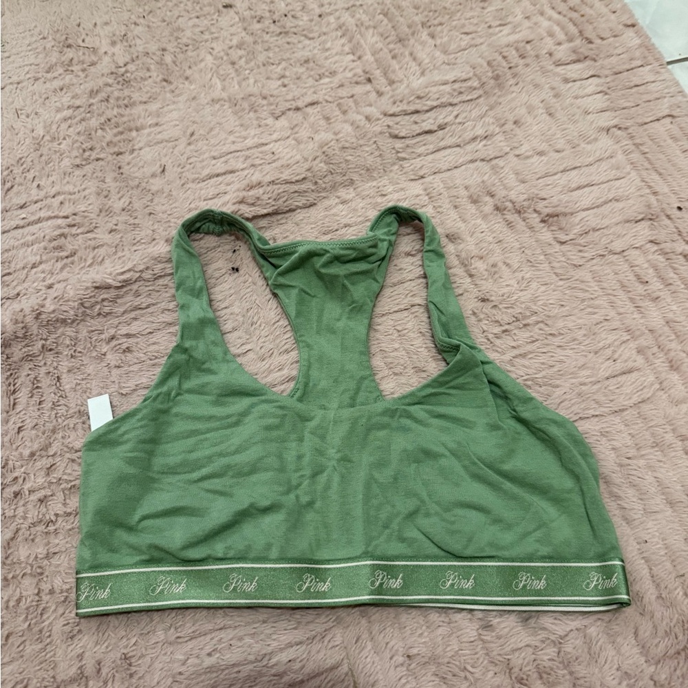 Victoria's Secret Pink Racerback Sports Bra
